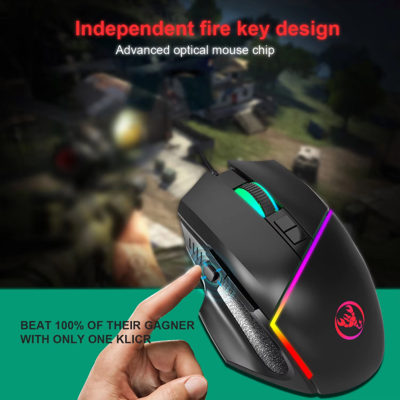 RGB Mini Gaming Keyboard and Mouse Combo - Image 6