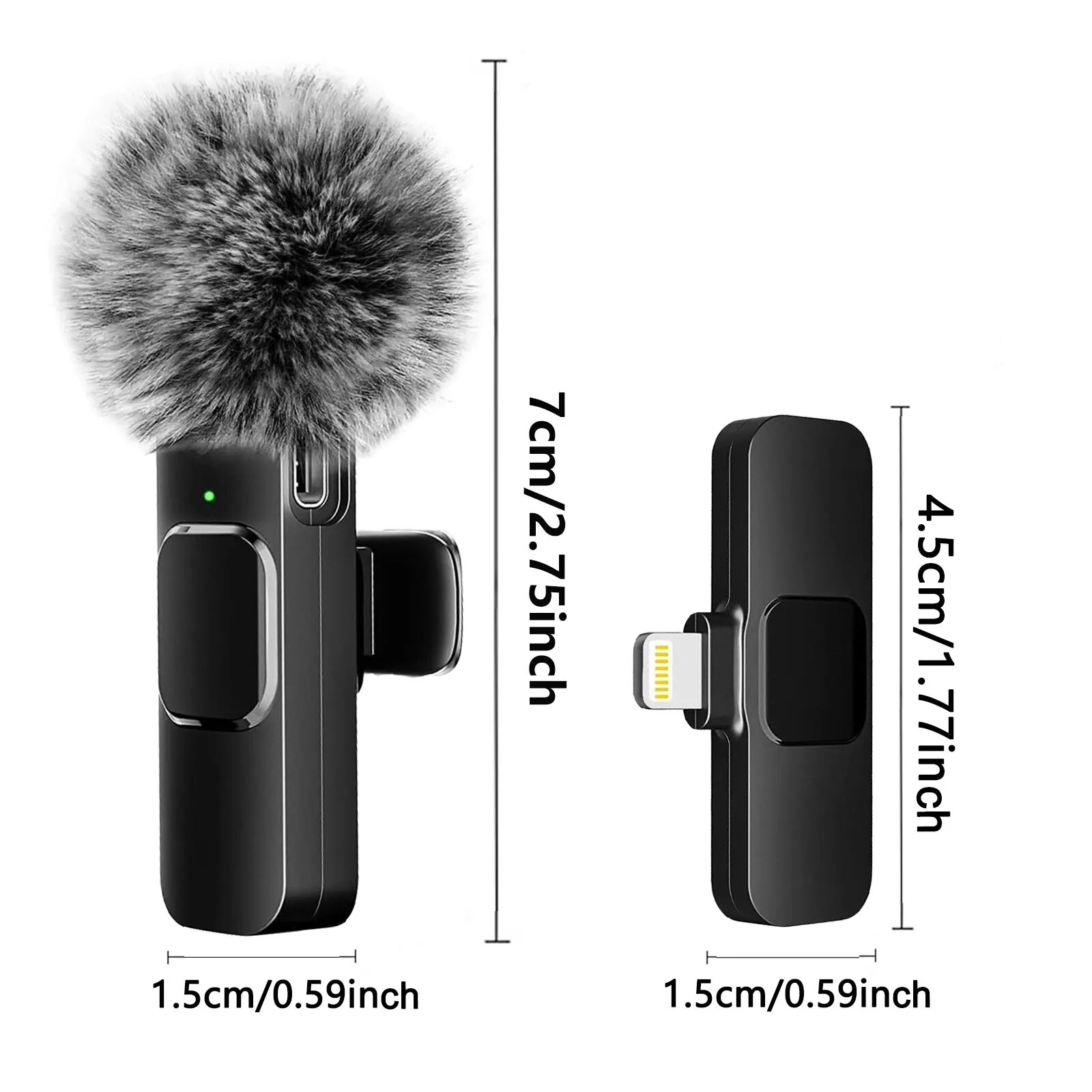Wireless Lavalier Microphone for iPhone, Android, Laptop & Live Recording - Image 7