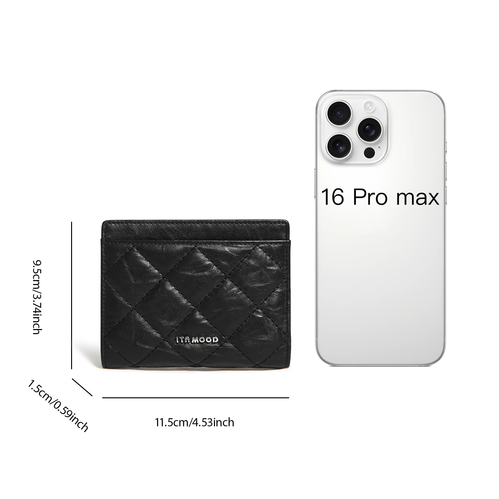 Genuine Leather Anti-Demagnetization Compact Wallet for Women - Image 9