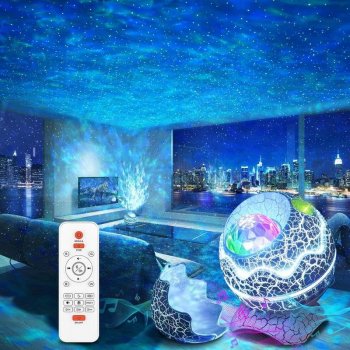 Dinosaur Egg Galaxy Star Projector